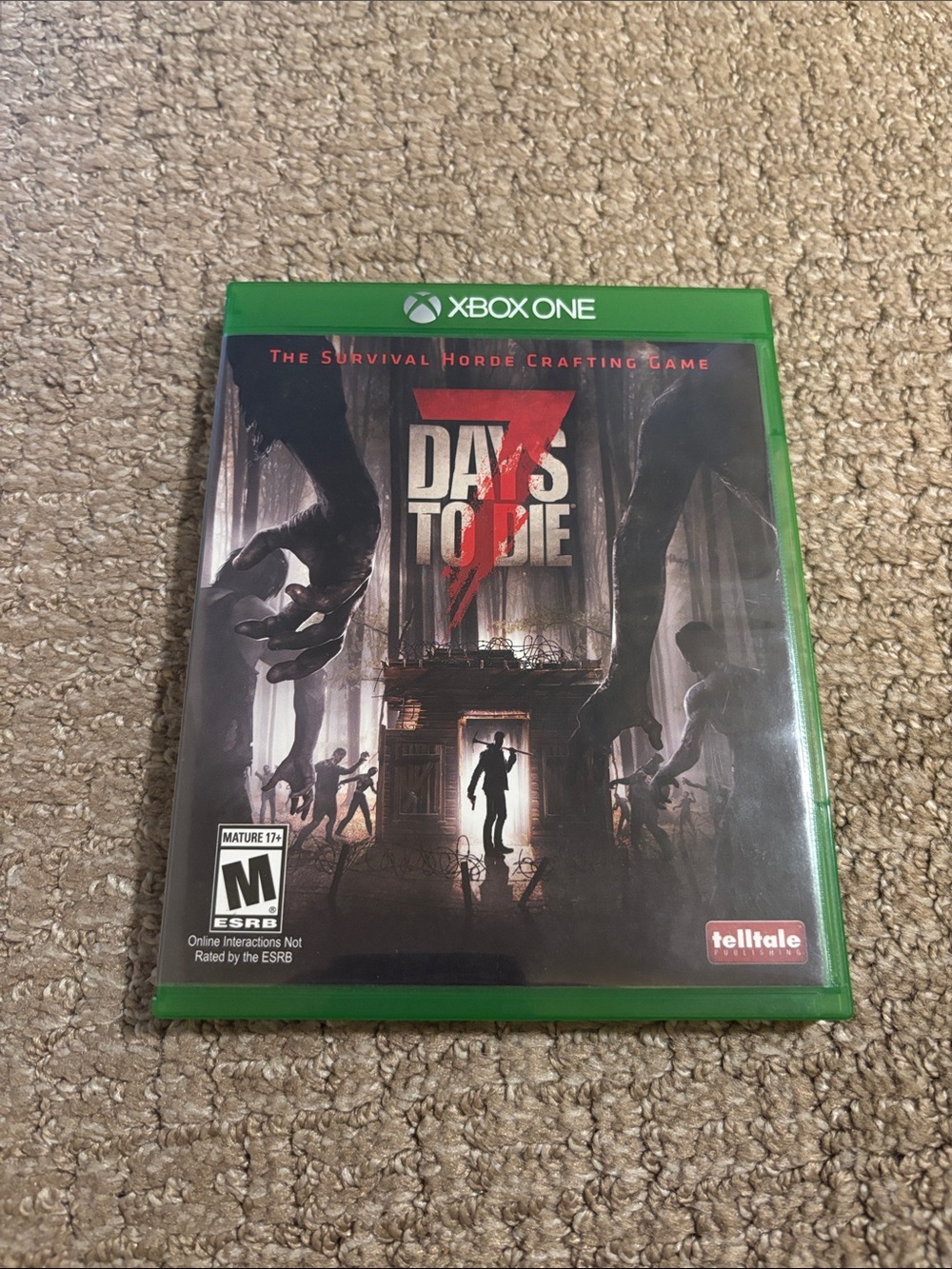 7 Days to Die Xbox One Complete w/ Case Disc